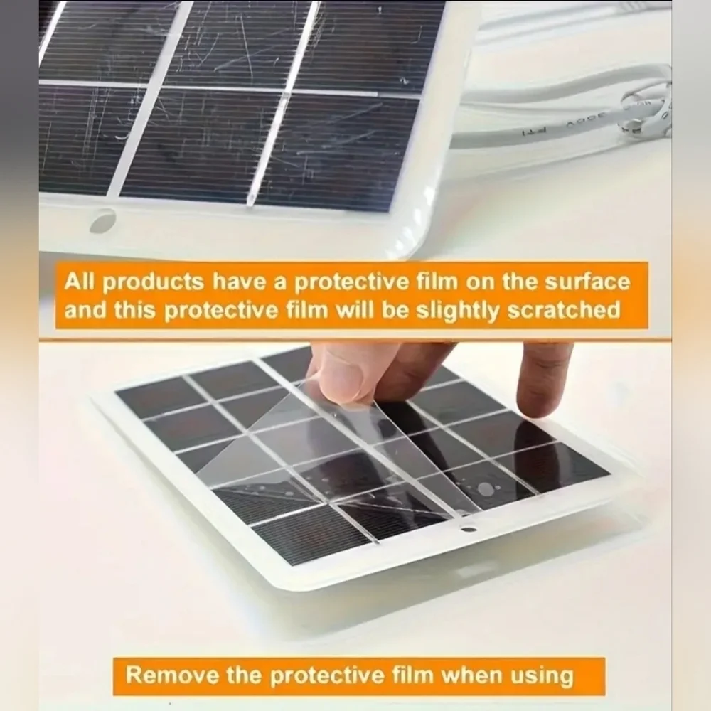 Solar Portable Charging Panel Outdoor Solar USB Charger Is Suitable For Outdoors